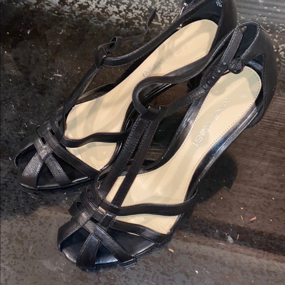 Nine West Elegant Black Heels